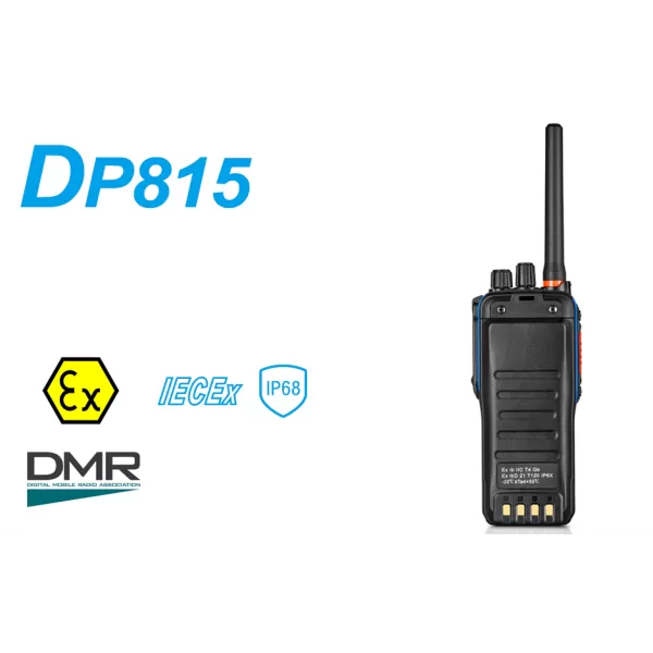 Kirisun Dp815 Dmr Atex Dijital Profesyonel El Telsizi VHF Uhf 4