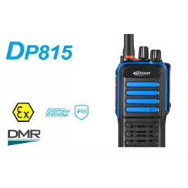 Kirisun DP815 DMR ATEX Dijital Profesyonel El Telsizi [ VHF / UHF ]